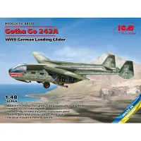 ICM Modelbouwpakket Militaire voertuigen - 48226 Gotha Go 242A Plane Plastic - 1:48 - Modelbouw