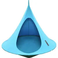 Cacoon Double Hangstoel - Turquoise Blauw