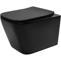 REA Hangende Toilet Julio Black Mat