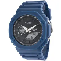 Invicta Activa X DIGITAL ESSENTIALS ACW423-003 Heren Horloge - Quartz Uurwerk - Plastic met zwarte Wijzerplaat - 45mm