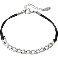 Gaya Armband zwart / zilver