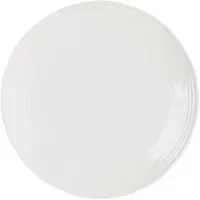 Ambition Linea Wit dessertbord 21 cm - Stijlvol Porselein