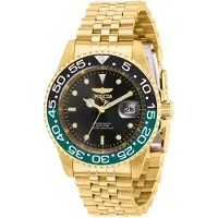 Invicta Pro Diver 36043 herenhorloge - Quartz uurwerk - Roestvrij staal met zwarte wijzerplaat - 40 mm