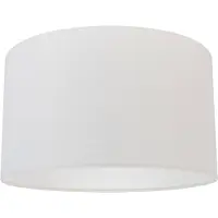 QAZQA Stoffen lampenkap off-white 35/35/20