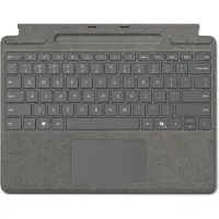 Microsoft SURFACE PRO TYPE COVER AZERTY PLATINA
