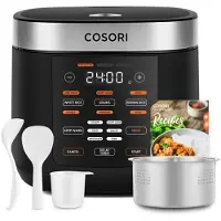 Cosori COS MultiCooker 5l, Stomer + rijstkoker, Zwart