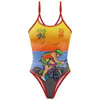 Otso Time To Tri Bike Swimsuit Veelkleurig S Vrouw