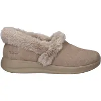 SKECHERS COZY ESCAPE - SNOWY BLISS Dames Instappers - Taupe