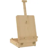 vidaXL Tafelezel 27x43x68 cm massief grenenhout