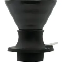 Hario V60 Switch 02, keramische immersion dripper, Smokey Black