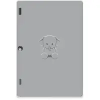 B2Ctelecom Lenovo Tab 10 | Tab 2 A10-30 Tablet Back Cover Grijs Baby Olifant