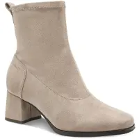 Jana 8-85308-45 Enkellaarzen | Maat 37 Dames Taupe