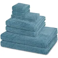 Ross Sonstiges 2 X washandjes 2 X gasten- 2 X douche- 2 X handdoek - in set 8 pack Premium