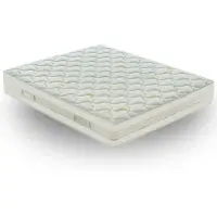 ILoveSleep - Matras IBIZA 100x190 5 cm Traagschuim met Koudschuim Matras - Dikte 25 cm - afneembare hoes - Stijfheid h2