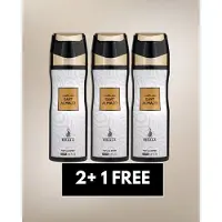 Risala Sayf Almajd by – 200ml x3 Perfume Deodorant Spray – Long Lasting Arabic Oriental Fragrance from Dubai – Woody, Amber, Spicy & Musk Scent