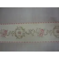 Rasch BEHANGRAND ROOSJES BLOEMETJES CREME GROEN ROSE