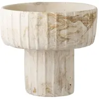 House Nordic Sissel vaas Ø20,5cm bruin, beige.