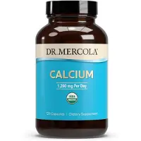 Dr. Mercola - Calcium - Organic - 1200 mg Per Day - 120 capsules