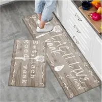 BOG Keukenmat Set Antislip Wasbaar - 2 Delige Keukenloper 50x80cm - 50x150cm - Comfortabele Vloermat Voor Keuken Kantoor En Woondecoratie