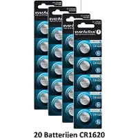 EverActive CR1620 Lithium Knoopcel Batterij 20 Stuks
