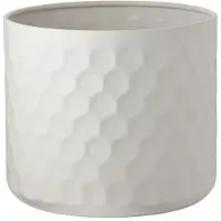 House Nordic Sylvi bloempot Ø24,5cm wit.