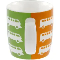 Brisa VW Collection - Volkswagen Keramiek Koffie-Thee-Cappuccino-Kop-Mok-Haferl Mok voor Keuken T1, T2, T3, T4, T5, T6 Bulli Bus (370 ml/Bulli chauffeur/Kleur)