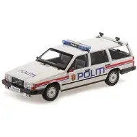 Volvo 740 GL Break Politi Norway 1986 - 1:18 - Minichamps