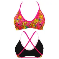Turbo Mare All Dragon Bikini Top Roze M Vrouw