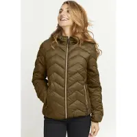 Fransa FRPADMA JA1 Dames Hood Jas Maat L kleur Malt ball