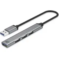 ACT AC6325 - USB-A hub - 3x USB-A 2.0 en 1x USB-A 3.0