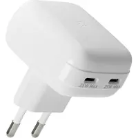 dbramante1928 - Re-charge Pro - EU Flat Wall Charger 2xUSB-C 25W-W
