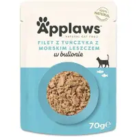 Applaws Kattenvoer Applaws Tuna fillet with sea bream in broth Vis 70 g