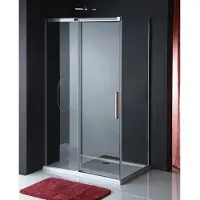 Polysan Altis douchecabine rechthoekig 160x90cm chroom