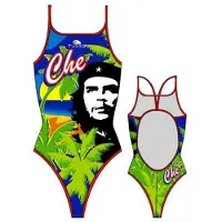 Turbo New Che Swimsuit Veelkleurig 4XL Vrouw