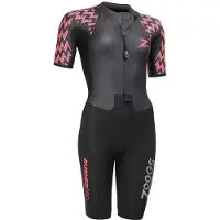 Zoggs Rusher Pro Dames Shorty Met Korte Mouwen