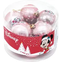 Safta Christmas Balls 6 Cm Pack 10 Minnie Mouse Lucky Veelkleurig