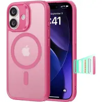 ESR Classic Hybrid Camera Control iPhone 17 Hoesje Roze