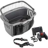 Ferplast Fietsmand Atlas Bike Rapid - Hondenfietsaccessoires - 47x35.5x34.5 cm Assorti