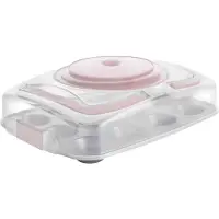 Ibili Muffinbakvorm 12 Holtes Met Deksel En Standaard