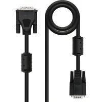 Nanocable DVI - VGA, 3m DVI A SVGA Zwart