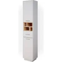 Vicco Beatrice Badkamerkast – 38 x 190 cm Wit