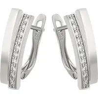 NAEMI Oorbellen zilver / wit