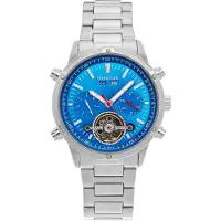 Heritor Automatic Heritor automatisch Wilhelm semi-skelet armbandhorloge met dag/datum