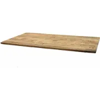 WGXL Collection Tafelblad Mango 5 cm - Mangohout - Rechthoek - 160 cm -