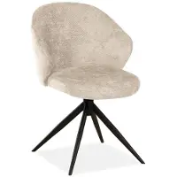 MX Sofa Eetkamerstoel Jane - Microstof - Naturel - MxSofa