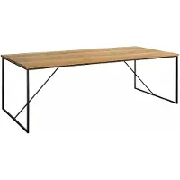 Tower Living Eettafel Felino - Recycled Teakhout - Bruin - 220 cm -