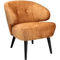 WGXL Collection Fauteuil Scott - Stof Fusion - Cognac -