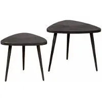Tower Living Salonset Viola - Mangohout - Zwart -