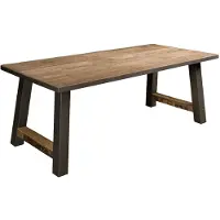 Tower Living Eettafel Nano - Salhout - Bruin - 200 cm -