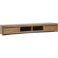 Tower Living TV-meubel Corona 240 cm - Teakhout - Naturel -